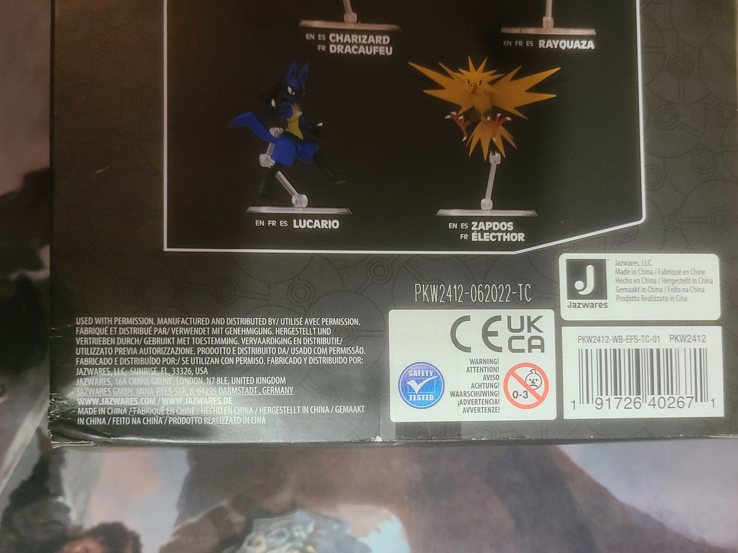 Pokemon Select ZAPDOS Articulated Action Figure Series 2 NEW / Sealed