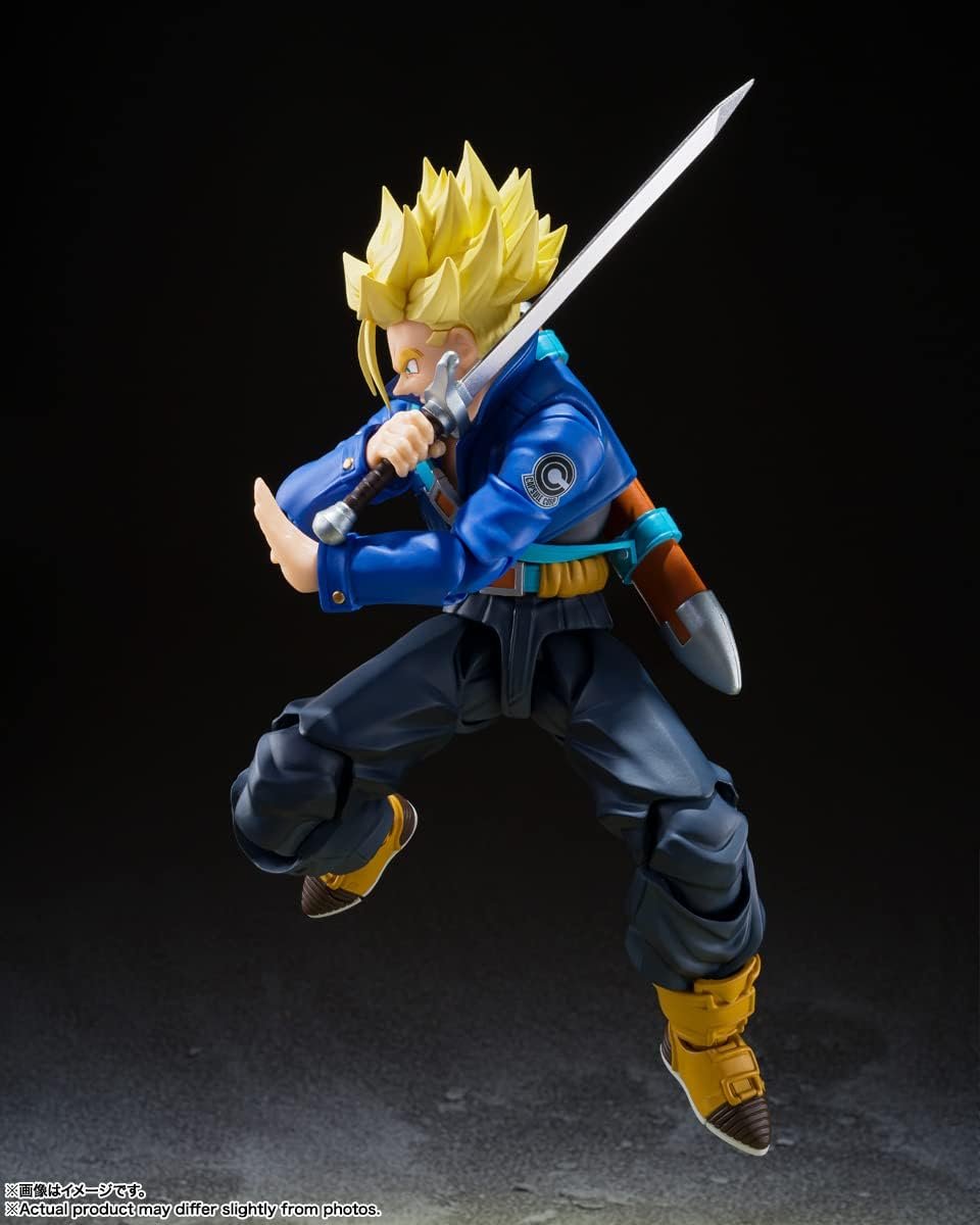 TAMASHII NATIONS - Super Saiyan Trunks -The Boy from The Future- Dragon Ball Z, Bandai Spirits S.H.Figuarts