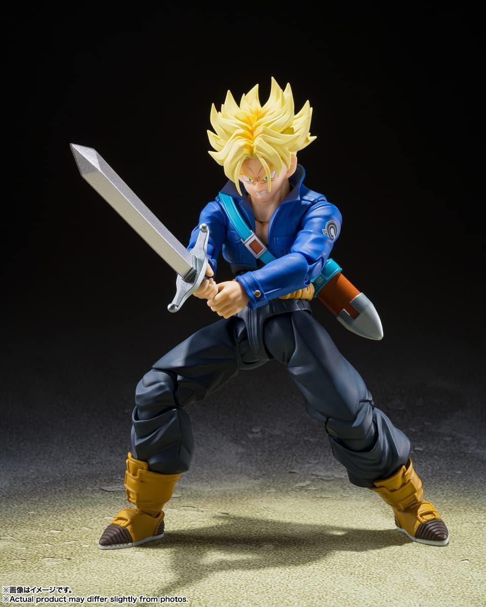 TAMASHII NATIONS - Super Saiyan Trunks -The Boy from The Future- Dragon Ball Z, Bandai Spirits S.H.Figuarts