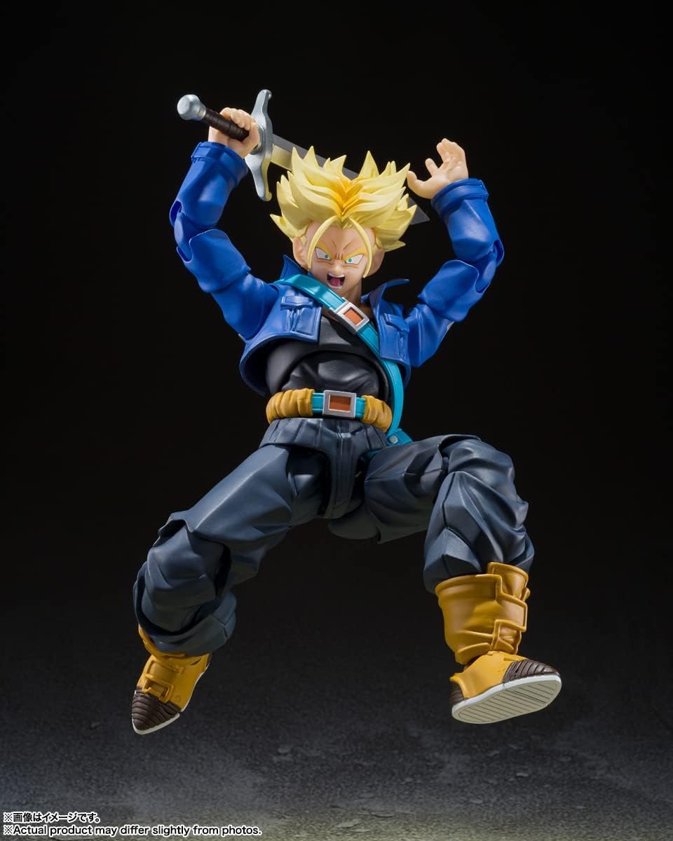 TAMASHII NATIONS - Super Saiyan Trunks -The Boy from The Future- Dragon Ball Z, Bandai Spirits S.H.Figuarts