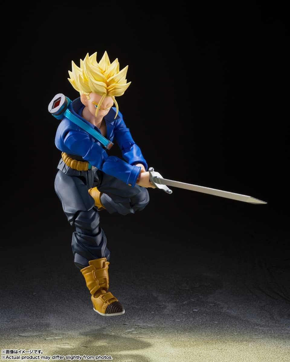 TAMASHII NATIONS - Super Saiyan Trunks -The Boy from The Future- Dragon Ball Z, Bandai Spirits S.H.Figuarts