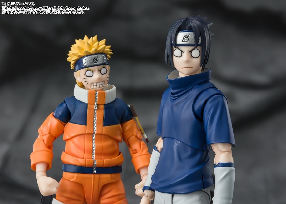 Tamashii Nations - Sasuke Uchiha -Ninja Prodigy of The Uchiha Clan Bloodline Naruto, Bandai Spirits S.H.Figuarts