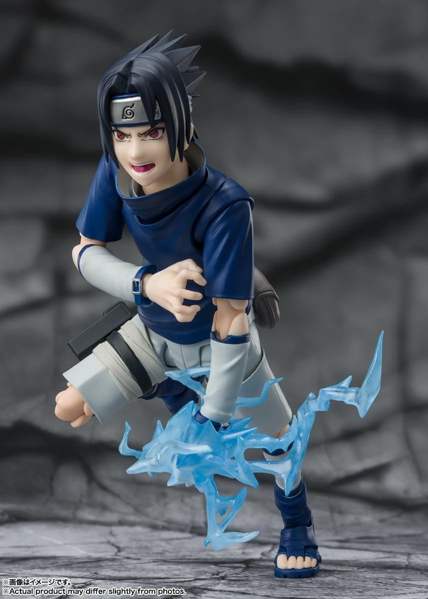 Tamashii Nations - Sasuke Uchiha -Ninja Prodigy of The Uchiha Clan Bloodline Naruto, Bandai Spirits S.H.Figuarts