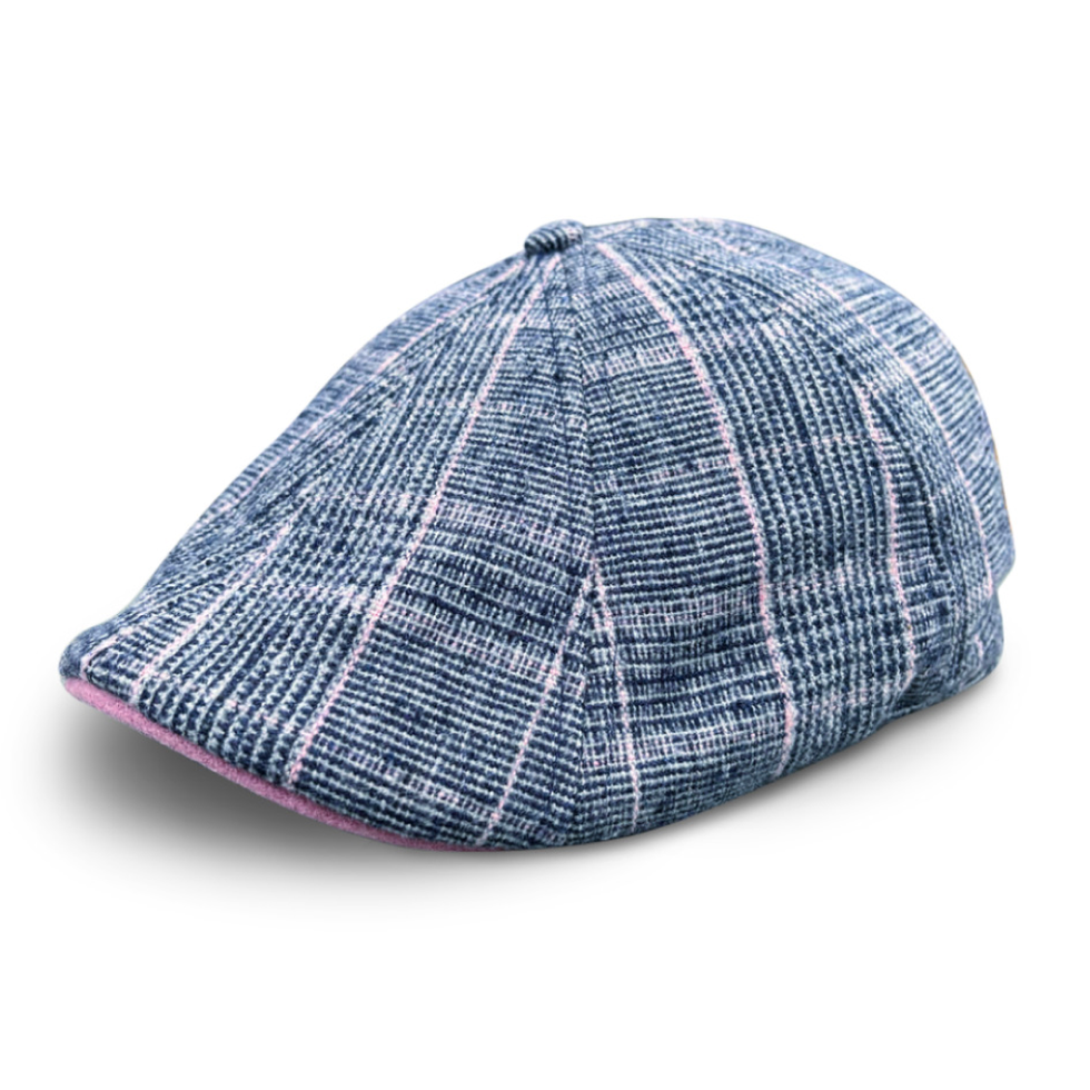 THE HARE - BLUE & GREY PLAID