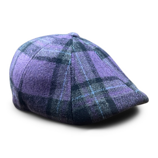 THE VIOLET ROSE PLAID PEAKY - PURPLE PLAID