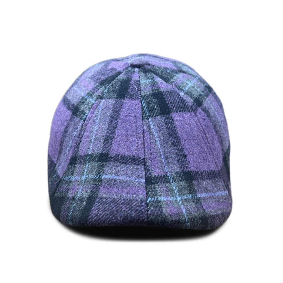 THE VIOLET ROSE PLAID PEAKY - PURPLE PLAID