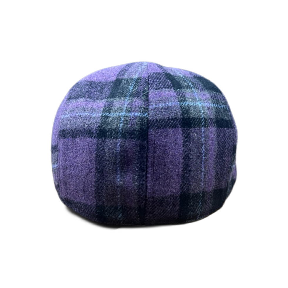 THE VIOLET ROSE PLAID PEAKY - PURPLE PLAID