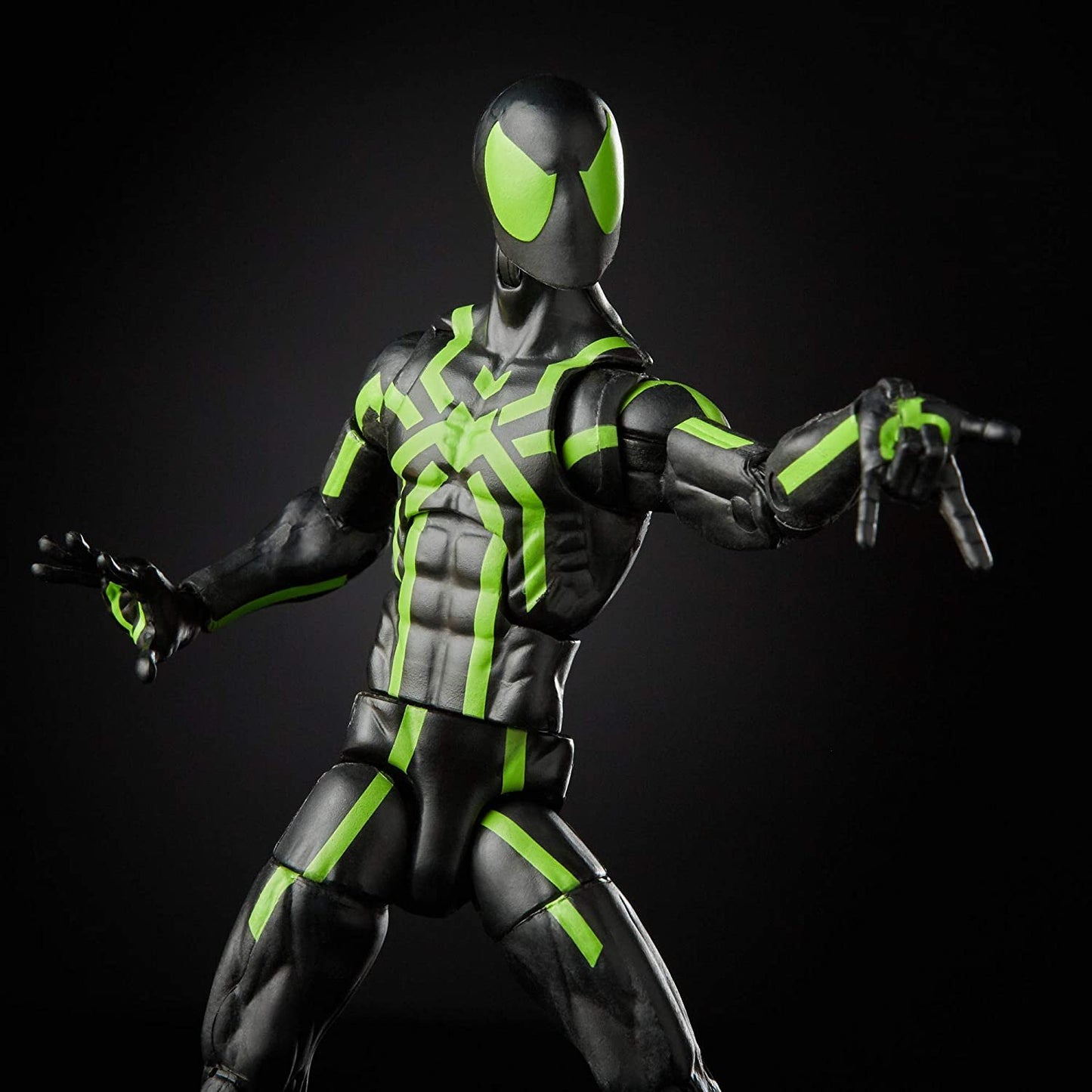 Marvel Legends 80 Big Time Spider-man (Green/Black Suit)