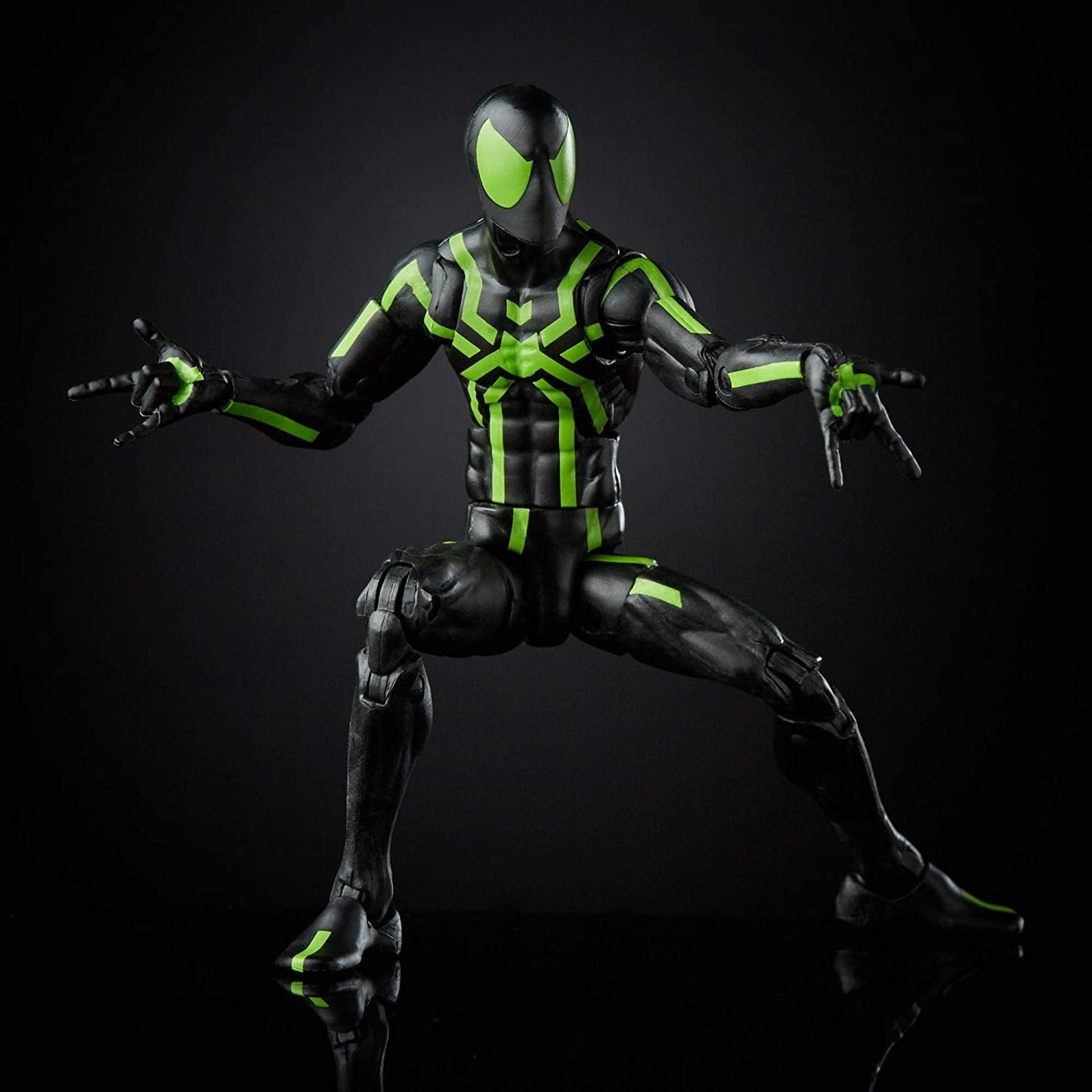 Marvel Legends 80 Big Time Spider-man (Green/Black Suit)