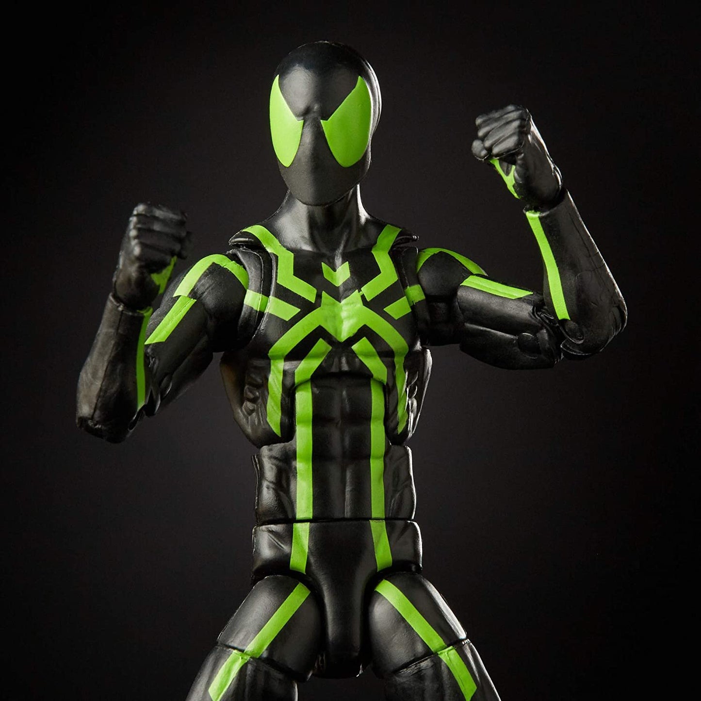 Marvel Legends 80 Big Time Spider-man (Green/Black Suit)