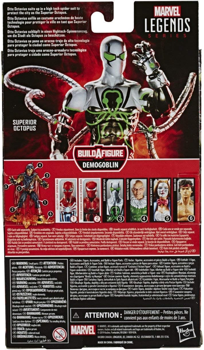 Marvel Legends DemoGoblin BAF Superior Octopus