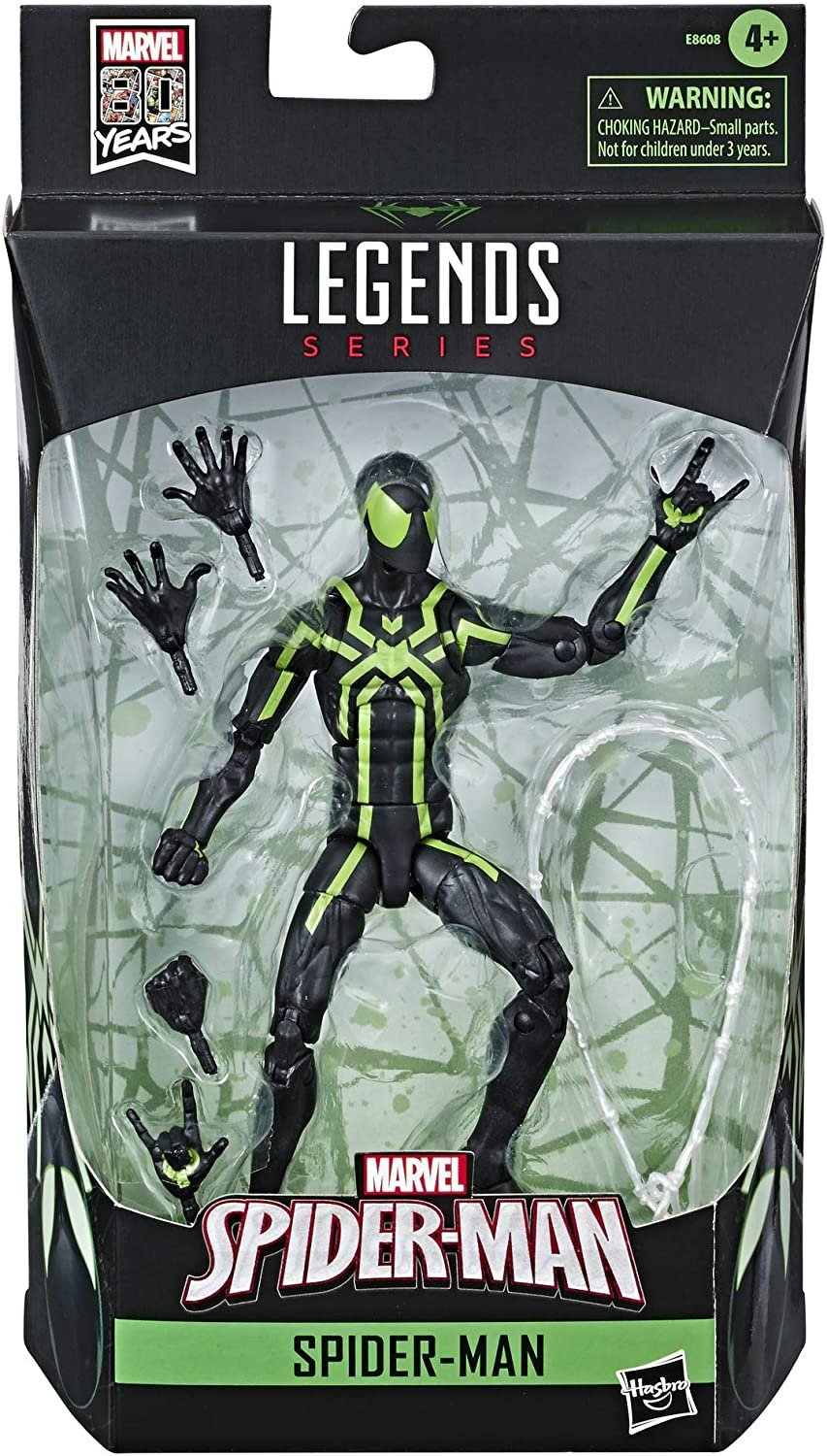 Marvel Legends 80 Big Time Spider-man (Green/Black Suit)