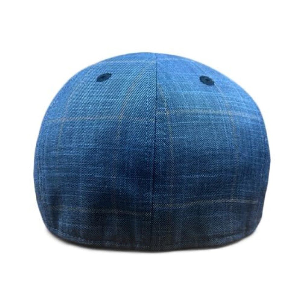 THE 8-PANEL PLAID TRAINER - BLUE PLAID