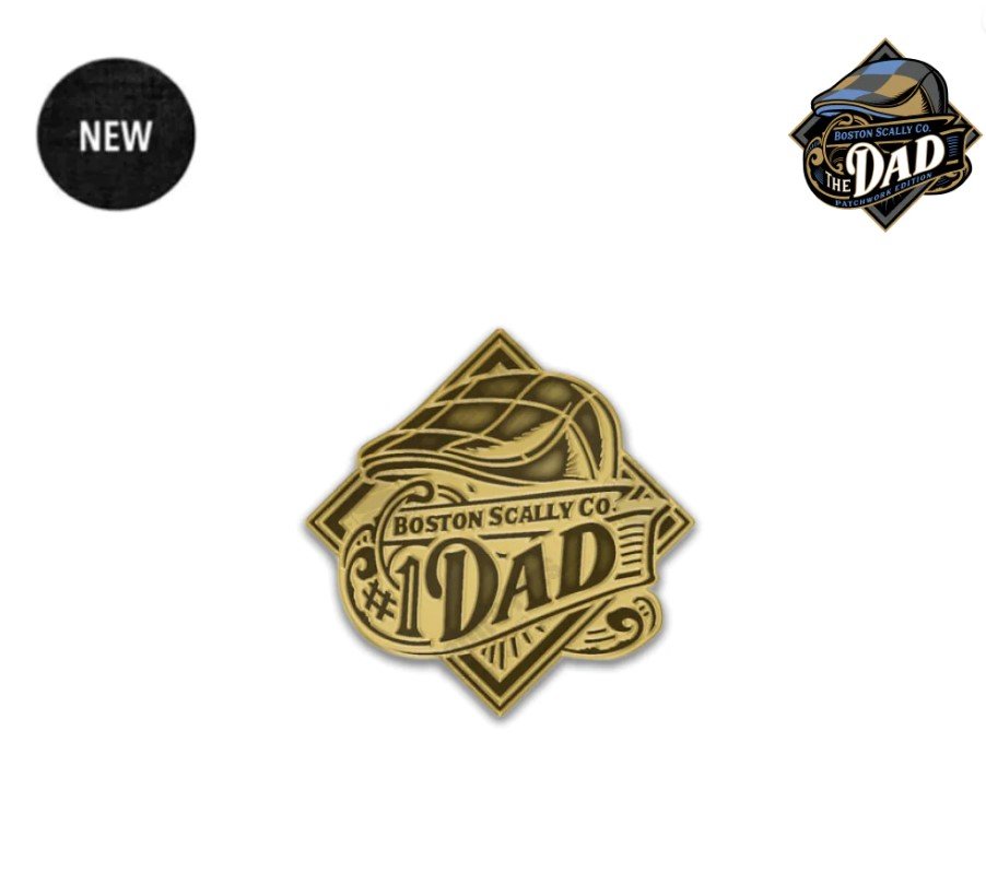 THE 'DAD' CAP PIN