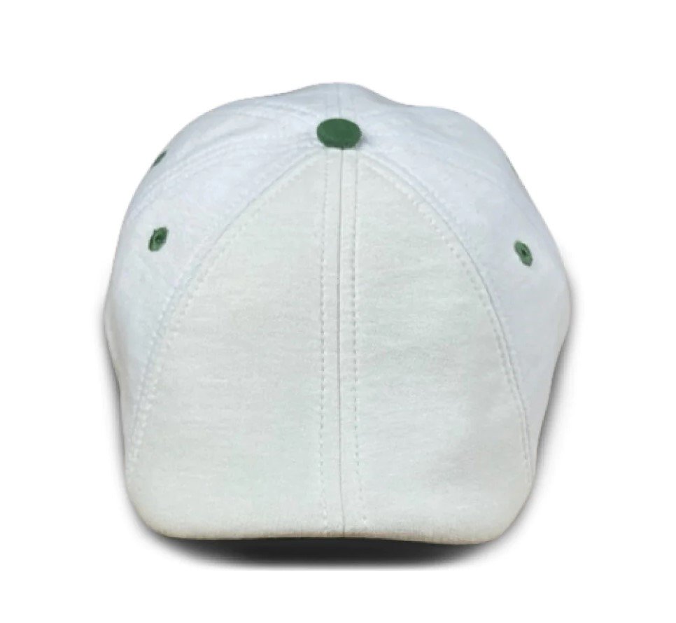 The 'Lucky' Boston Scally Cap - White