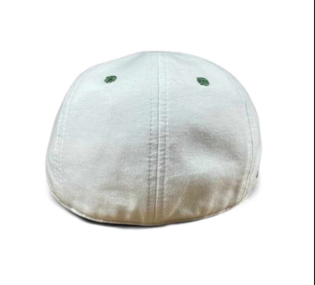 The 'Lucky' Boston Scally Cap - White