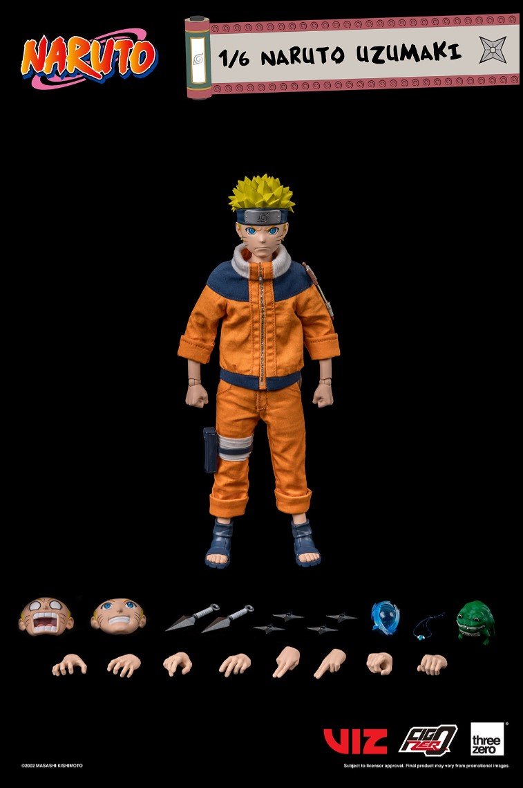 FigZero Naruto Uzumaki 1:6 Scale Action Figure