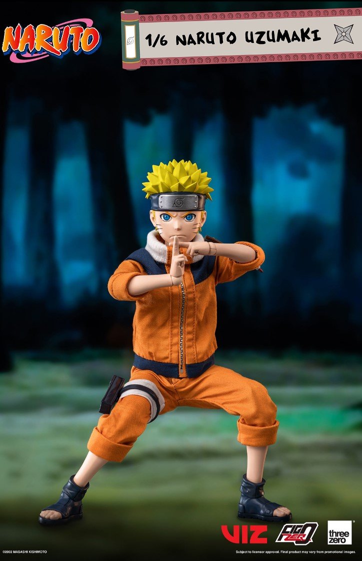 FigZero Naruto Uzumaki 1:6 Scale Action Figure