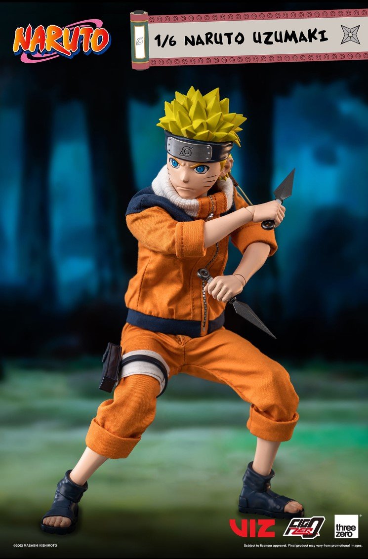 FigZero Naruto Uzumaki 1:6 Scale Action Figure