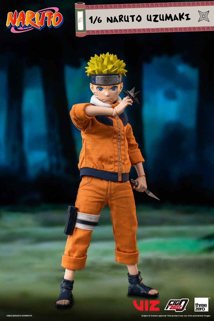 FigZero Naruto Uzumaki 1:6 Scale Action Figure