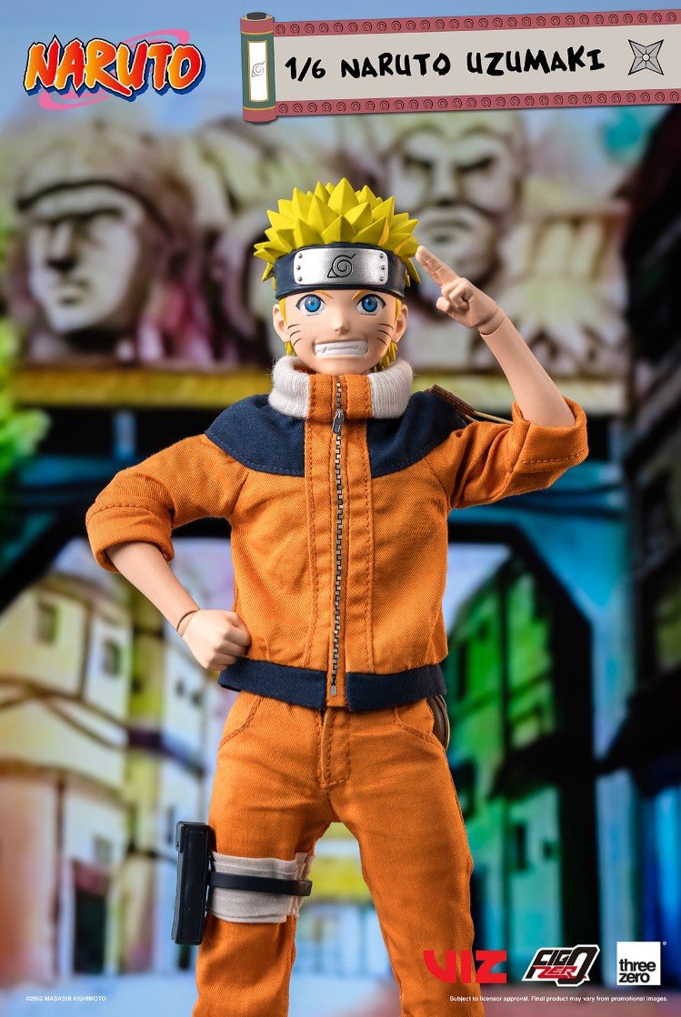 FigZero Naruto Uzumaki 1:6 Scale Action Figure