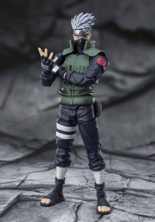 S.H Figuart Naruto-Kakashi Hatake (Famed Sharingan Hero)