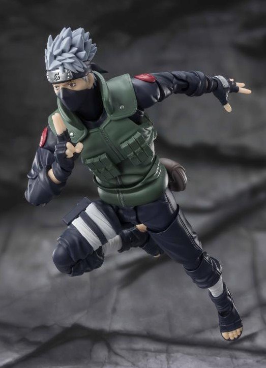 S.H Figuart Naruto-Kakashi Hatake (Famed Sharingan Hero)