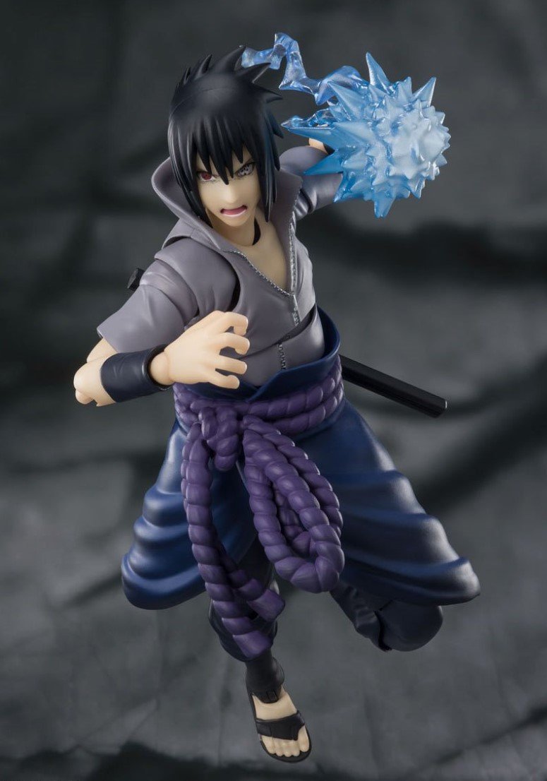 Tamashi Nations S.H FiguartsNaruto Shippuden Sasuke Uchiha (He Who Bears All Hatred)