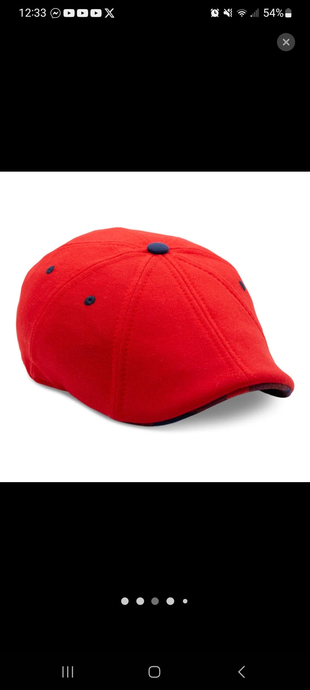 The Youk Collectors Edition Boston Scally Cap - Red