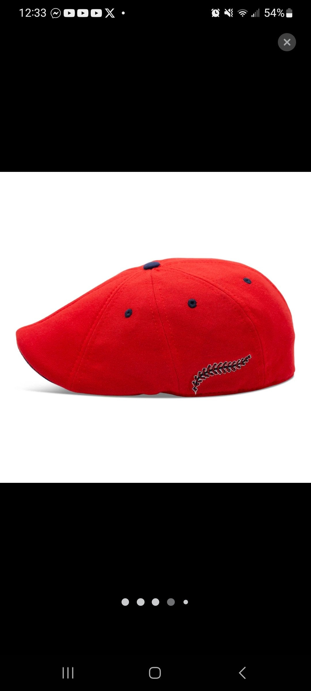 The Youk Collectors Edition Boston Scally Cap - Red