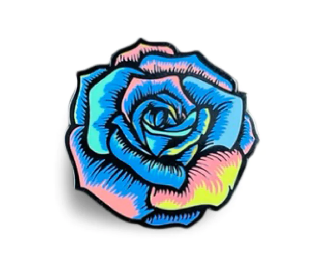 BOSTON SCALLY 'EASTER ROSE' CAP PIN