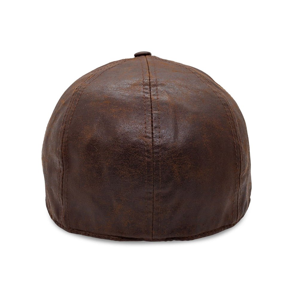 The Scrapyard Boston Scally Cap - Brown