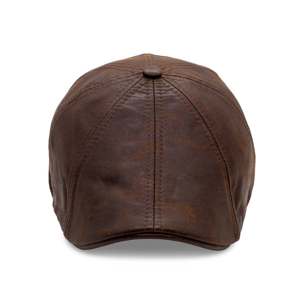 The Scrapyard Boston Scally Cap - Brown