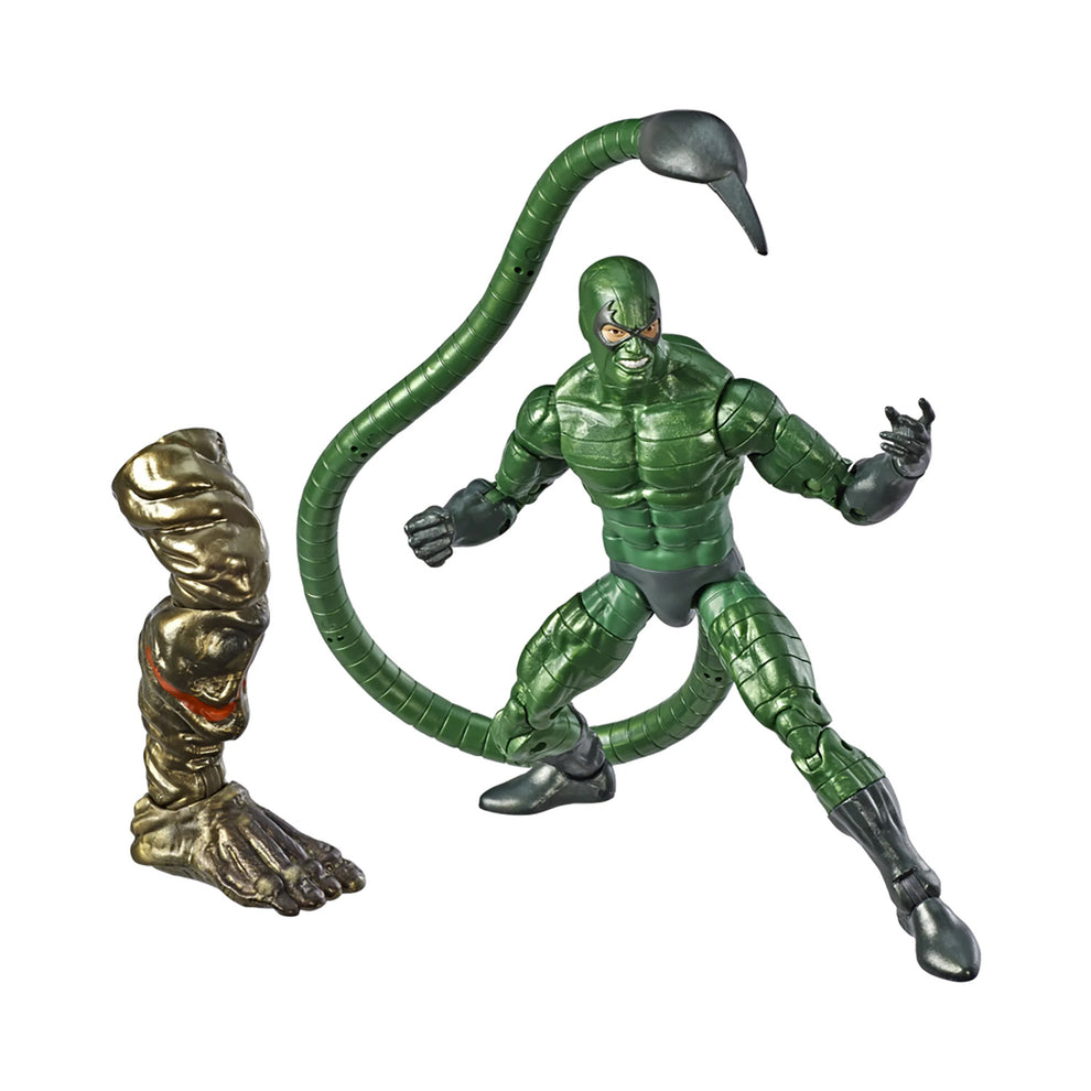 Marvel Legends- Spiderman's Molten Man BAF-Scorpion