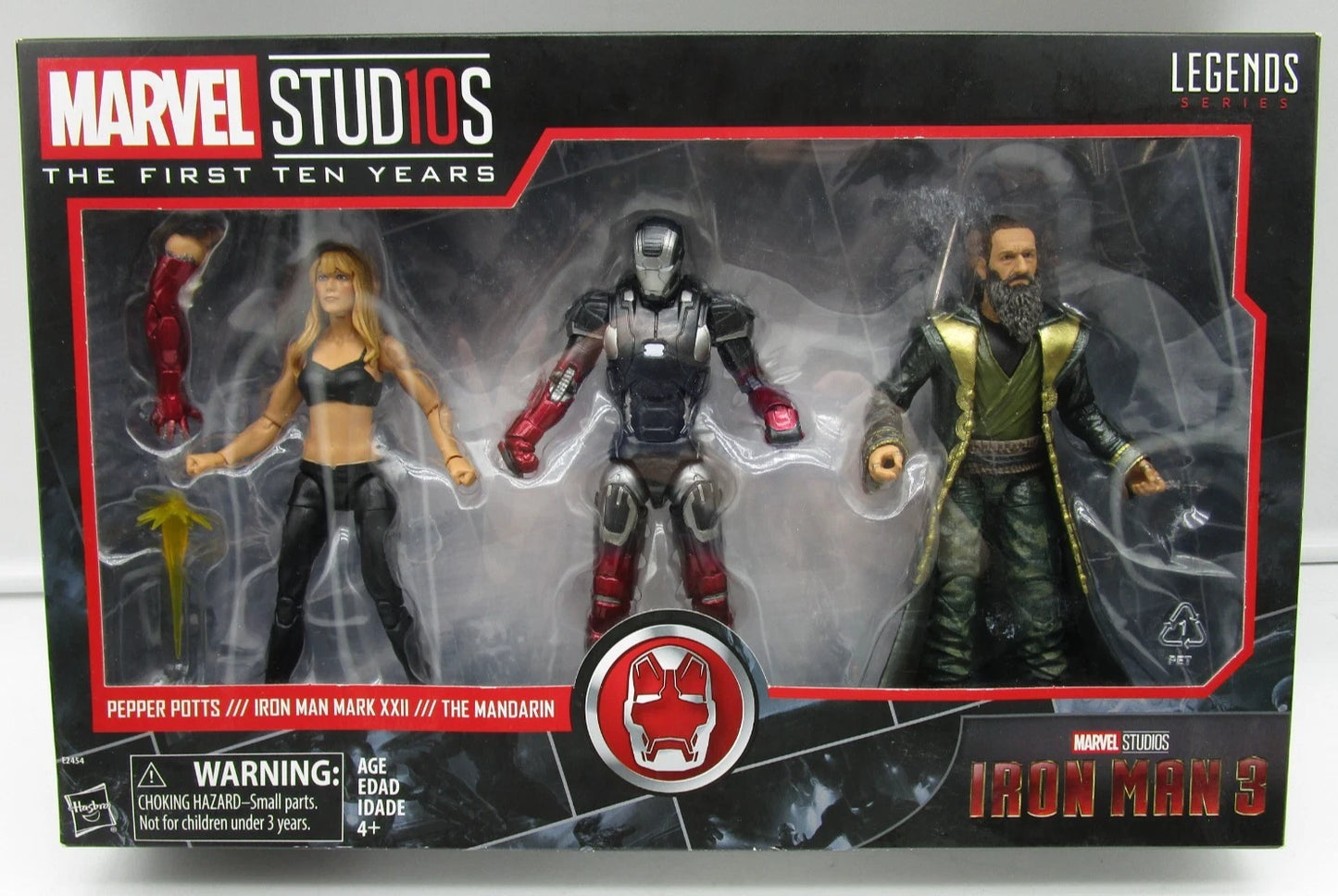 Marvel The First 10 Yrs Bundle Pepper Potts, IronMan Mark XXII, The Mandarin